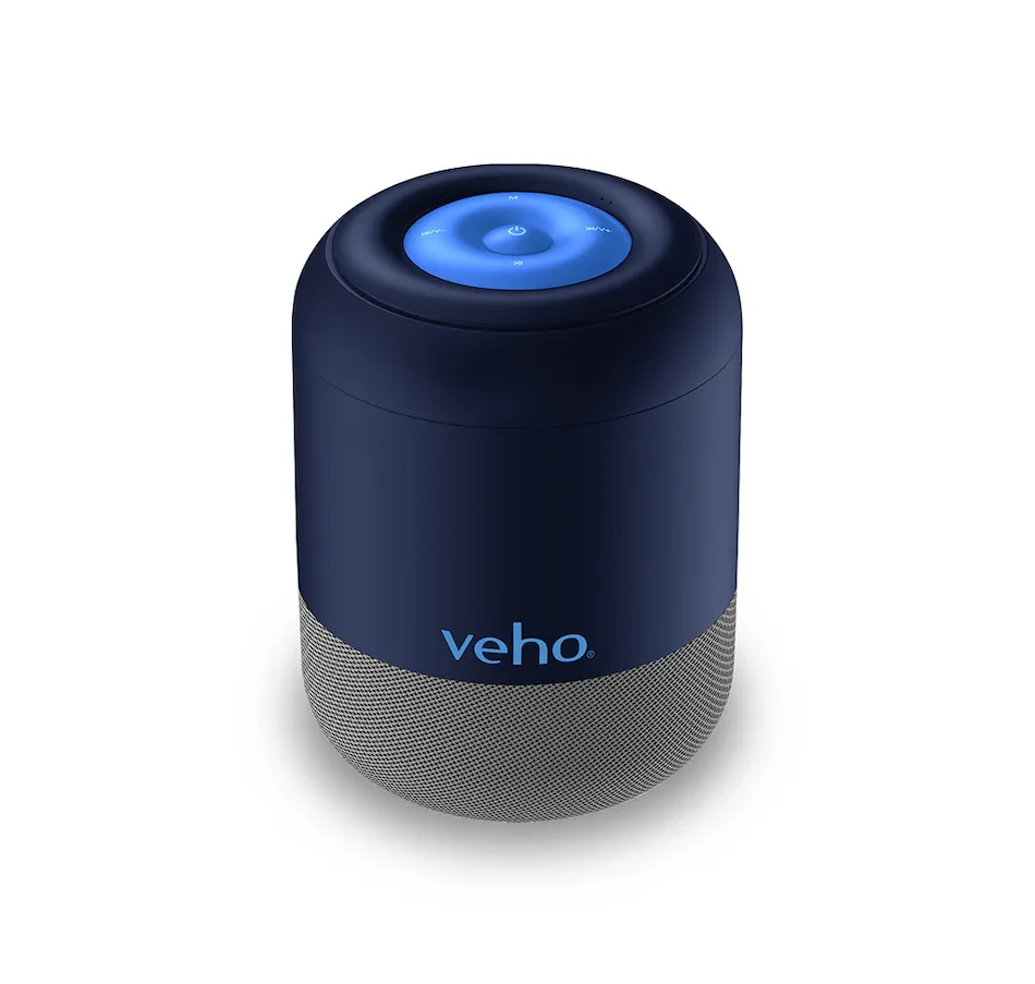 Veho MZ-S Portable Rechargeable 5-watt Wireless Bluetooth Speaker - Blue
