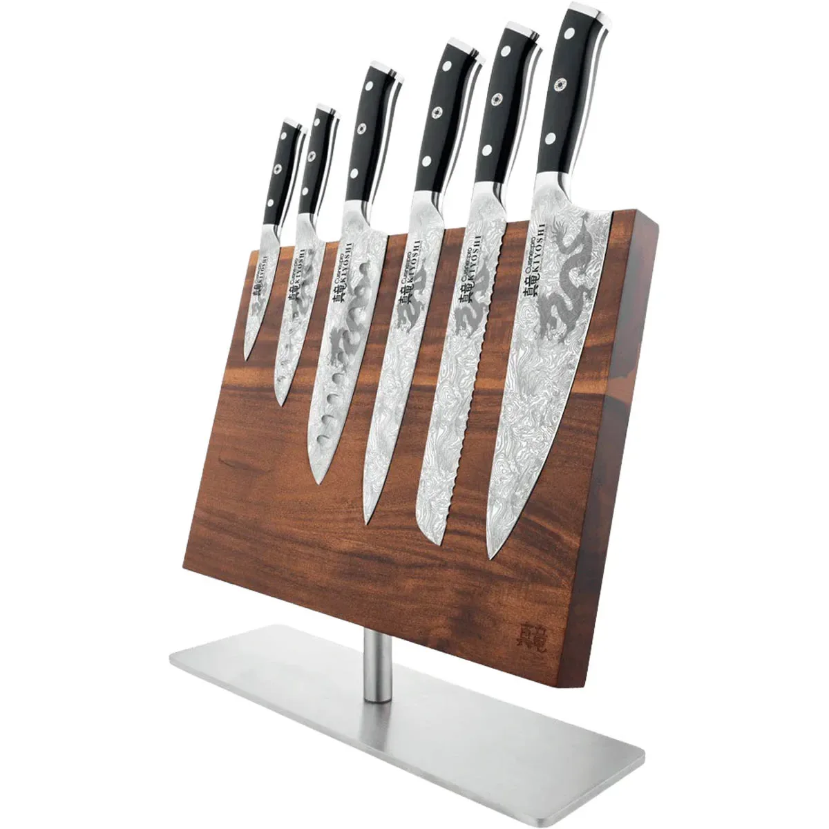 Cuisine::proÂ® KIYOSHIâ„¢ Kei Knife Block 7 Piece