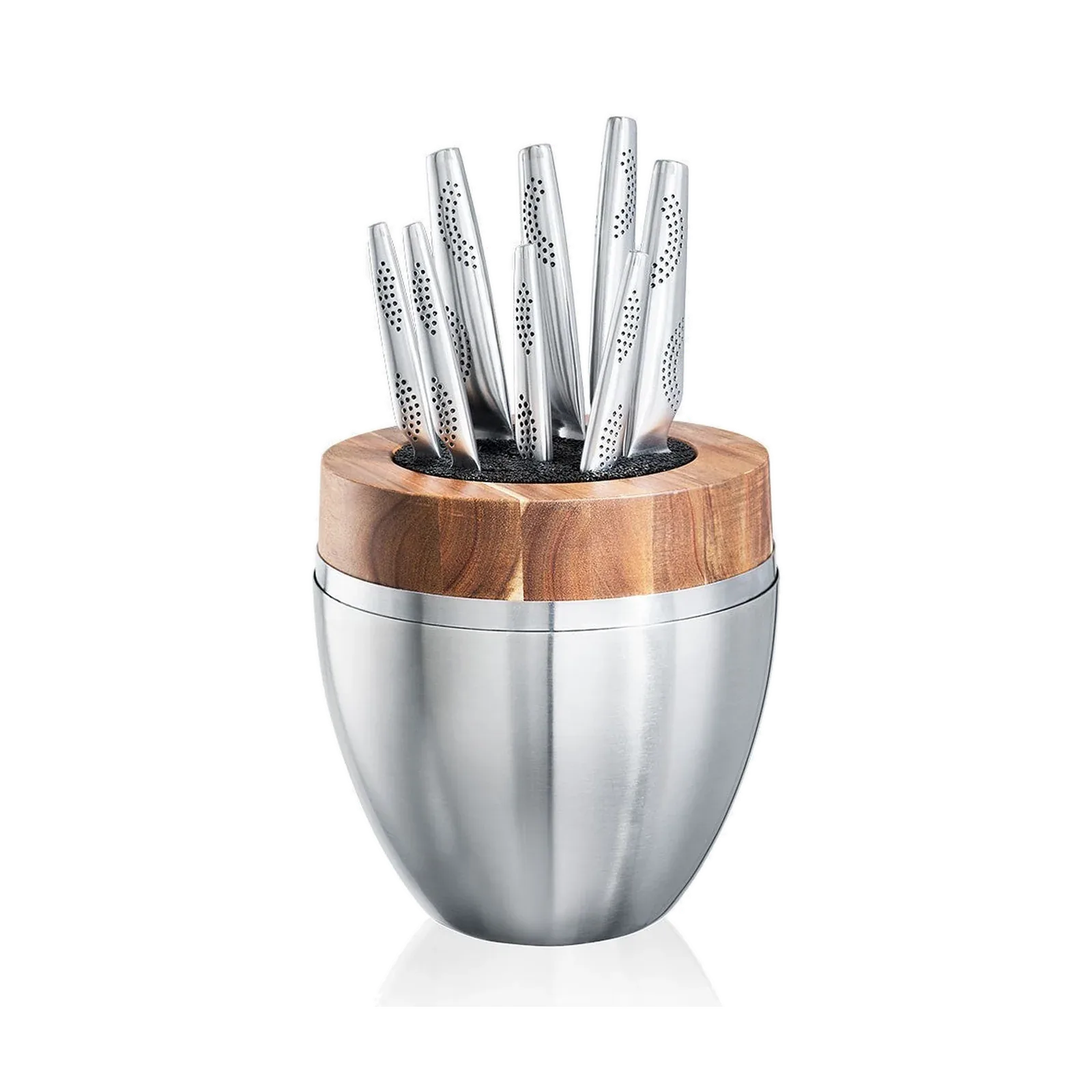 Id3 The Egg Knife Block 9PC